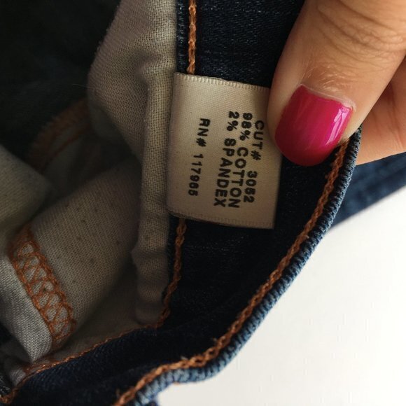 J Brand 912 The Pencil Leg Stretch Jeans in Ink Wash Skinny Blue Denim Size 29 - Picture 6 of 9